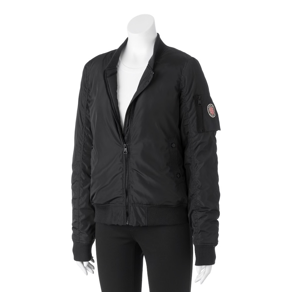 Black Bomber Jacket